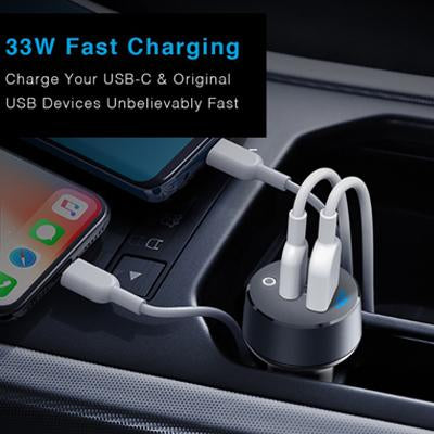 Anker 33W PowerDrive PD+2 Car Charger | gifts shop