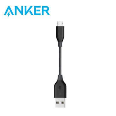 Anker PowerLine Micro USB Durable Charging Cable (4 inches) by Corporate Gift Store Singapore