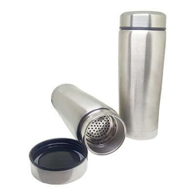 Stainless Steel Tumbler with filter by Corporate Gift Store Singapore