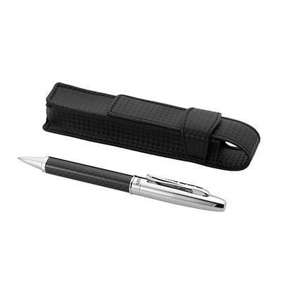 Balmain Carbon Fibre Ballpoint Pen by Corporate Gift Store Singapore