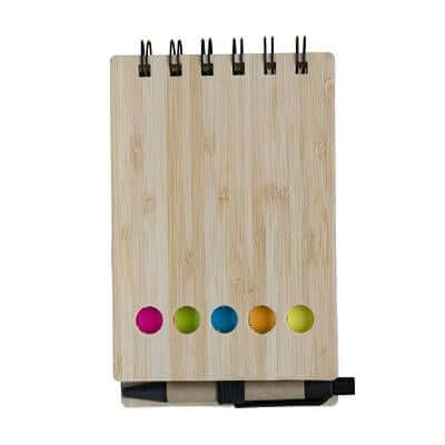 Bamboo Eco Notepad by Corporate Gift Store Singapore