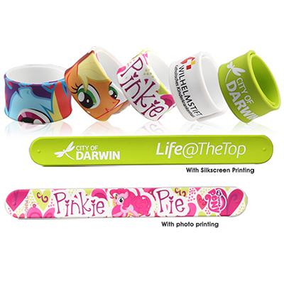 Custom Silicone Slap Band by Corporate Gift Store Singapore