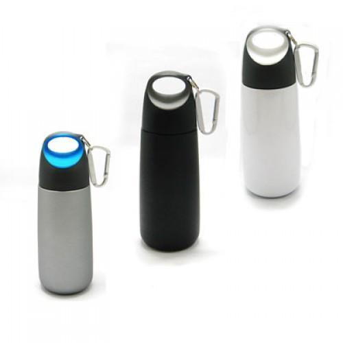 Bopp Mini Stainless Steel Bottle with Carabiner by Corporate Gift Store Singapore