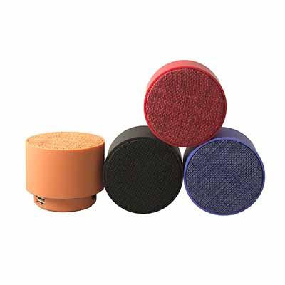 Fabric Net Mini Bluetooth Speaker by Corporate Gift Store Singapore