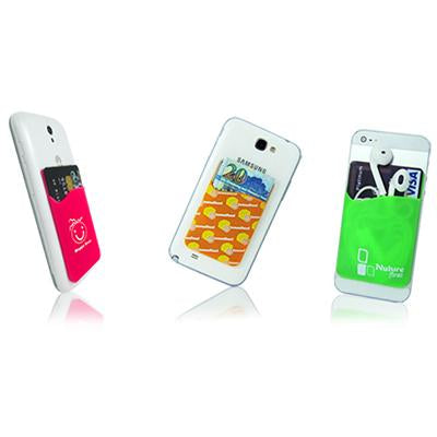 Custom Silicone Mobile Phone Smart Pocket by Corporate Gift Store Singapore