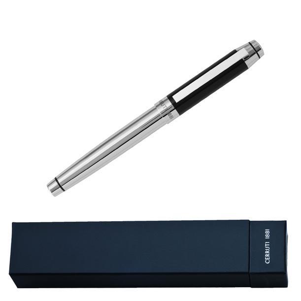 CERRUTI 1881 Heritage Black Rollerball Pen by Corporate Gift Store Singapore