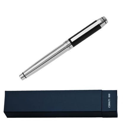 CERRUTI 1881 Heritage Black Rollerball Pen by Corporate Gift Store Singapore