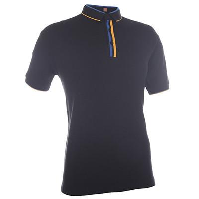 Cotton Interlock T-shirt with colour stripe collar by Corporate Gift Store Singapore