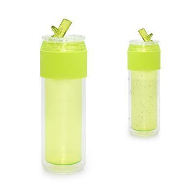 Double Wall Bottle with Straw by Corporate Gift Store Singapore