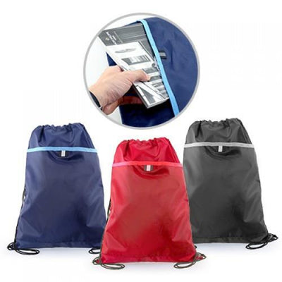 Drawstring Bag with Valuable Pocket | gifts shop