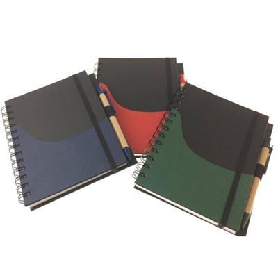 Eco-Friendly Notebook With Paper Pocket by Corporate Gift Store Singapore