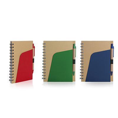 Eco Friendly Notebook with Pen by Corporate Gift Store Singapore