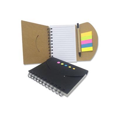 Eco Friendly Notebook With Pen & Post It by Corporate Gift Store Singapore