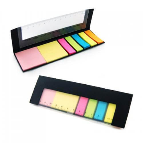 Eco Friendly Post-It Pad With Ruler by Corporate Gift Store Singapore