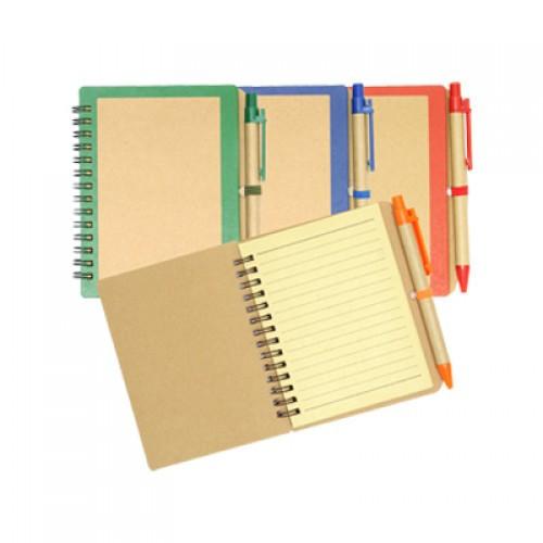 Eco-Note Keeper with Pen by Corporate Gift Store Singapore