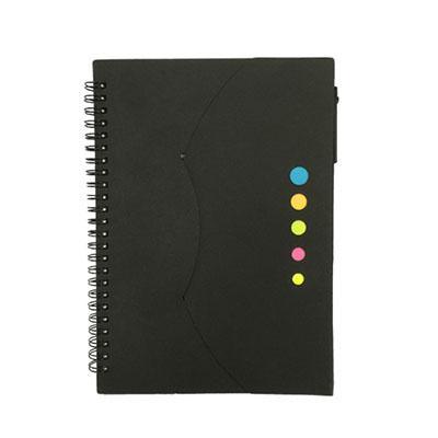 Eco Notebook With Post-it And Pen | gifts shop