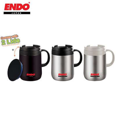 ENDO 480ml Double Stainless Steel Mug by Corporate Gift Store Singapore