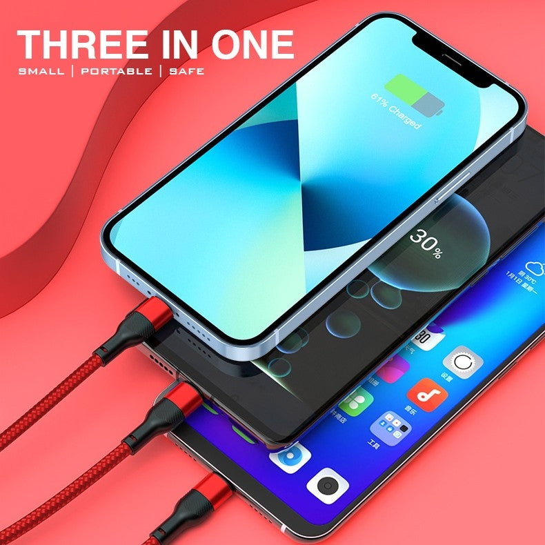 CableGlow Quick Charge 3-in-1 Cable by Corporate Gift Store Singapore