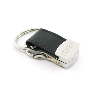 Ferre Leather Double Keyholder by Corporate Gift Store Singapore