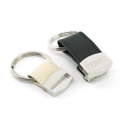 Ferre Leather Double Keyholder by Corporate Gift Store Singapore