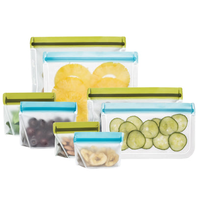 Rezip 8-piece Deluxe Reusable Storage Bag Kit by Corporate Gift Store Singapore