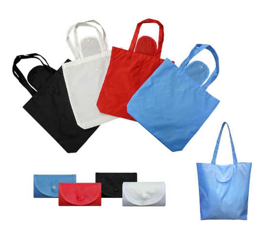 LIghtweight Foldable Carrier Bag (210D) by Corporate Gift Store Singapore