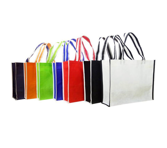 A3 Landscape Non-Woven Bag with Trimmings by Corporate Gift Store Singapore