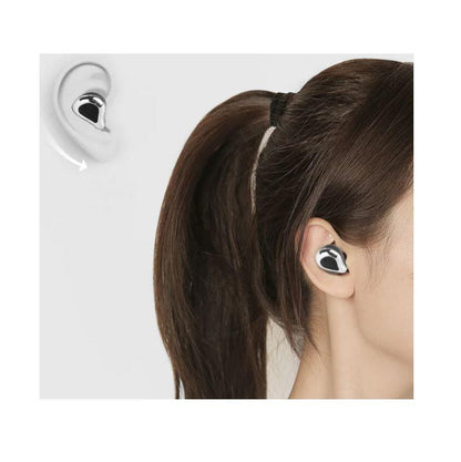 Wireless earpieces with sliver cap by Corporate Gift Store Singapore