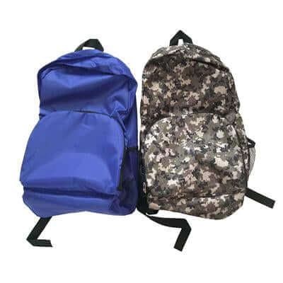 Foldable Polyester Travel Backpack by Corporate Gift Store Singapore