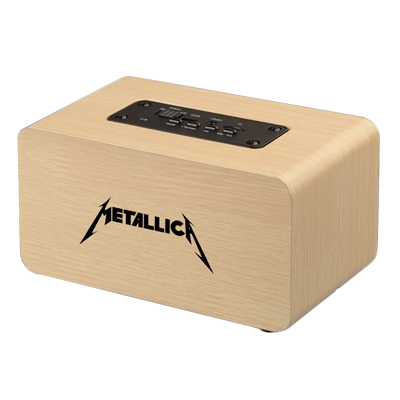 Bluetooth Wooden Speaker with Built-in Battery by Corporate Gift Store Singapore