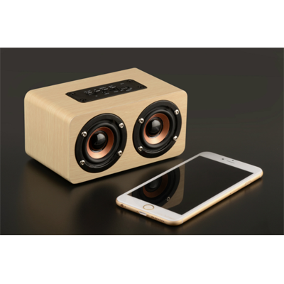Bluetooth Wooden Speaker with Built-in Battery | gifts shop