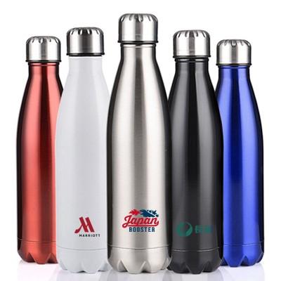 Double Stainless Steel Travel Thermos Flask - 500ml by Corporate Gift Store Singapore