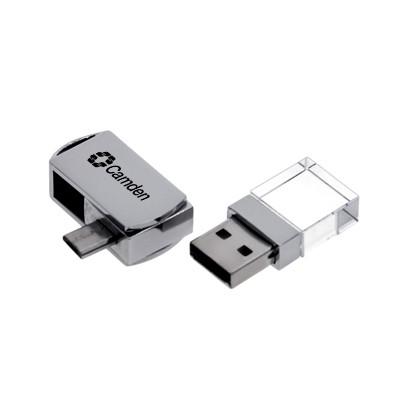 Mini Crystal OTG Swivel USB Flash Drive by Corporate Gift Store Singapore