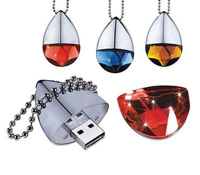 Crystal Air-Drop USB Flash Drive | gifts shop