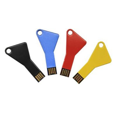 Triangle Metal Key USB Drive by Corporate Gift Store Singapore