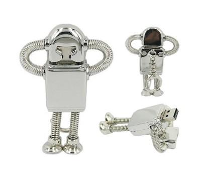 Retro Metal Robot USB Flash Drive | gifts shop