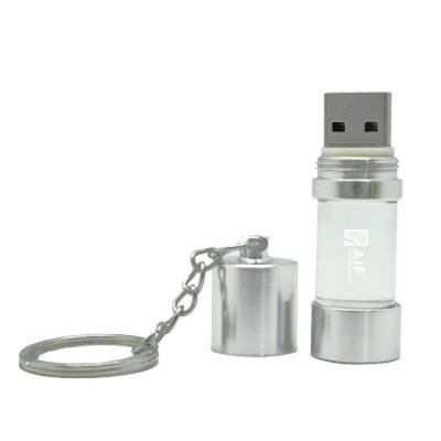 3D Rounded Crystal USB Flash Drive with Key Chain | gifts shop