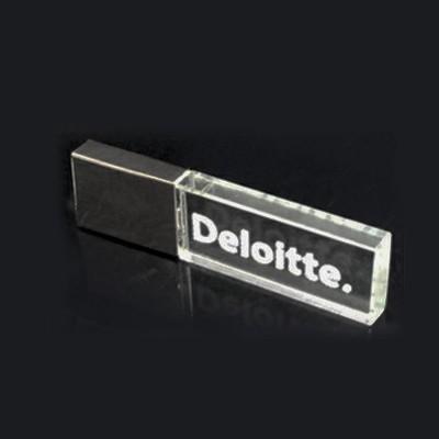 Mini Rectangular Crystal USB Flash Drive by Corporate Gift Store Singapore