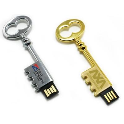 Retro Metal Key Shape USB Flash Drive by Corporate Gift Store Singapore