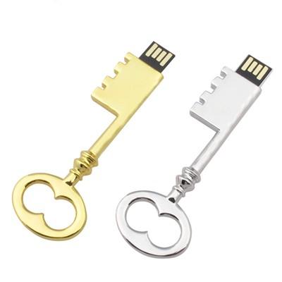 Retro Metal Key Shape USB Flash Drive by Corporate Gift Store Singapore