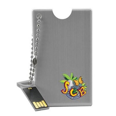 Compact Card Aluminium USB Flash Drive | gifts shop