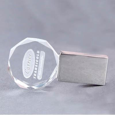 Diamond Crystal USB Drive with LED Light by Corporate Gift Store Singapore