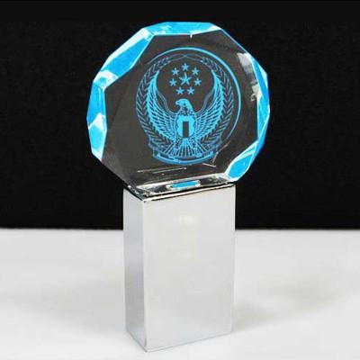Diamond Crystal USB Drive with LED Light by Corporate Gift Store Singapore