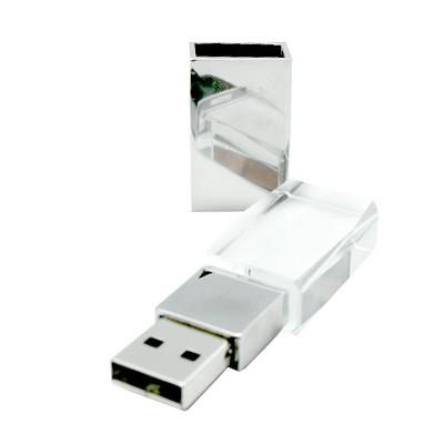Premium Crystal USB Memory Drive with LED Light by Corporate Gift Store Singapore