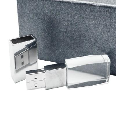 Premium Crystal USB Memory Drive with LED Light by Corporate Gift Store Singapore