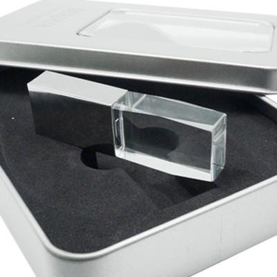 Premium Crystal USB Memory Drive with LED Light by Corporate Gift Store Singapore