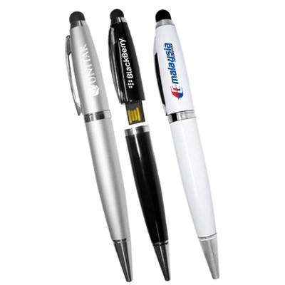 Promotional USB Flash Drive Ball Pen with Stylus by Corporate Gift Store Singapore