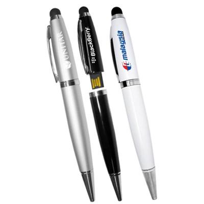 Promotional USB Flash Drive Ball Pen with Stylus | gifts shop