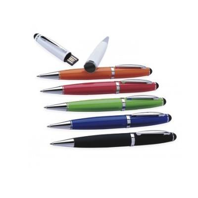 Promotional USB Flash Drive Ball Pen with Stylus | gifts shop