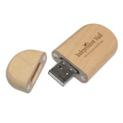 Wooden Lumber Texture USB Flash Drive by Corporate Gift Store Singapore